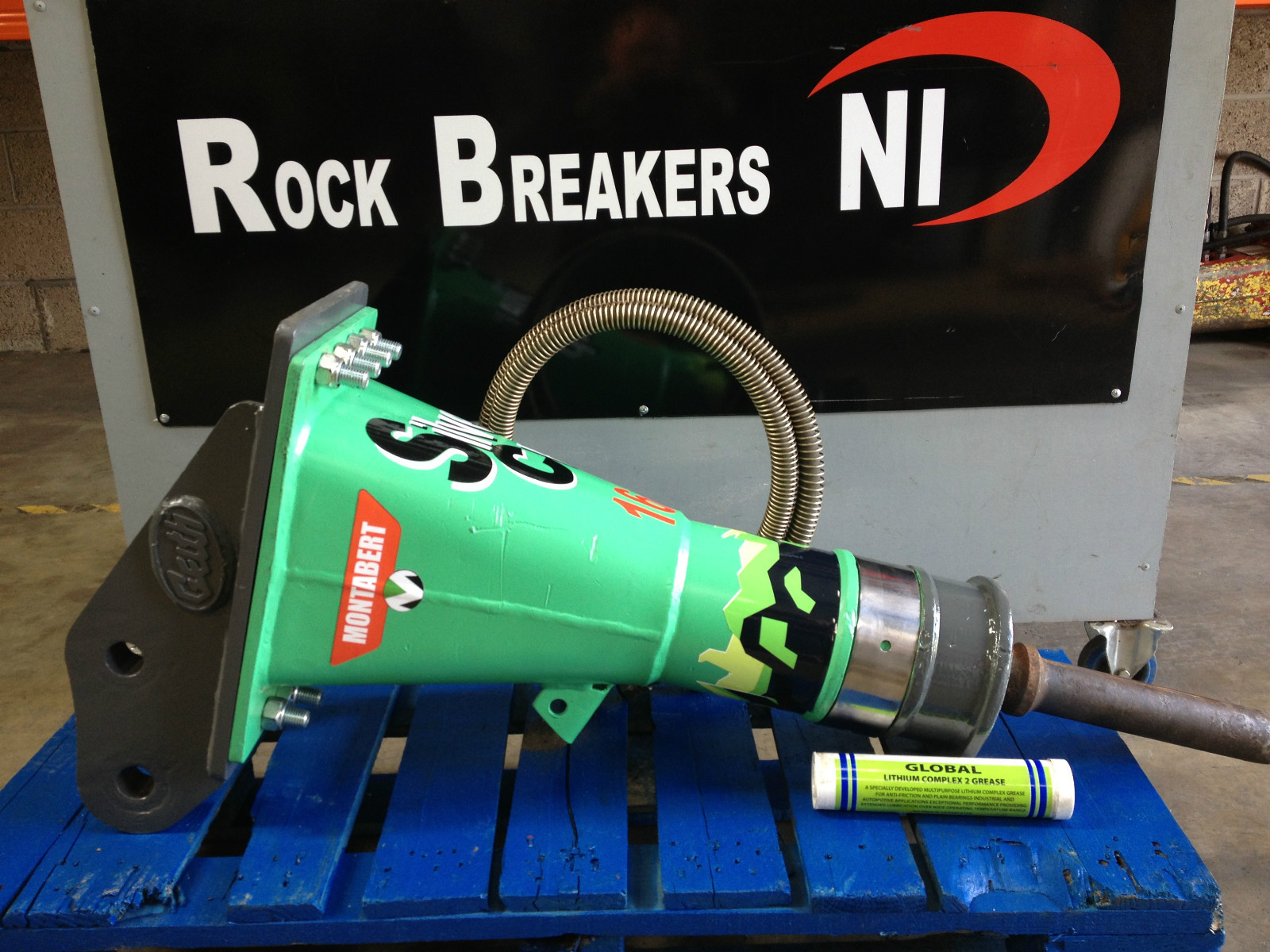 JCB Hammer Master 160.Q Rock Breaker 1.5 3 Ton Hydraulic Breaker