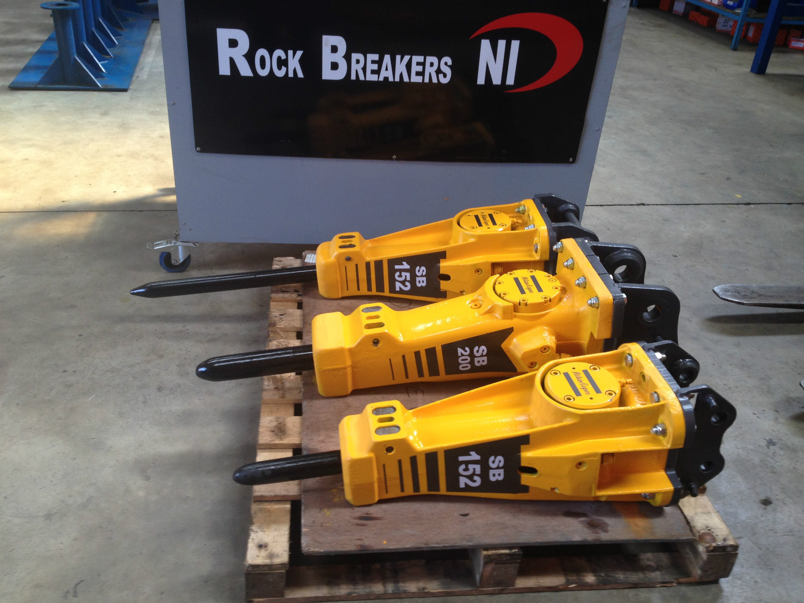 Atlas Copco SB 152 Hydraulic Rock Breaker 2 4.5 Ton eBay